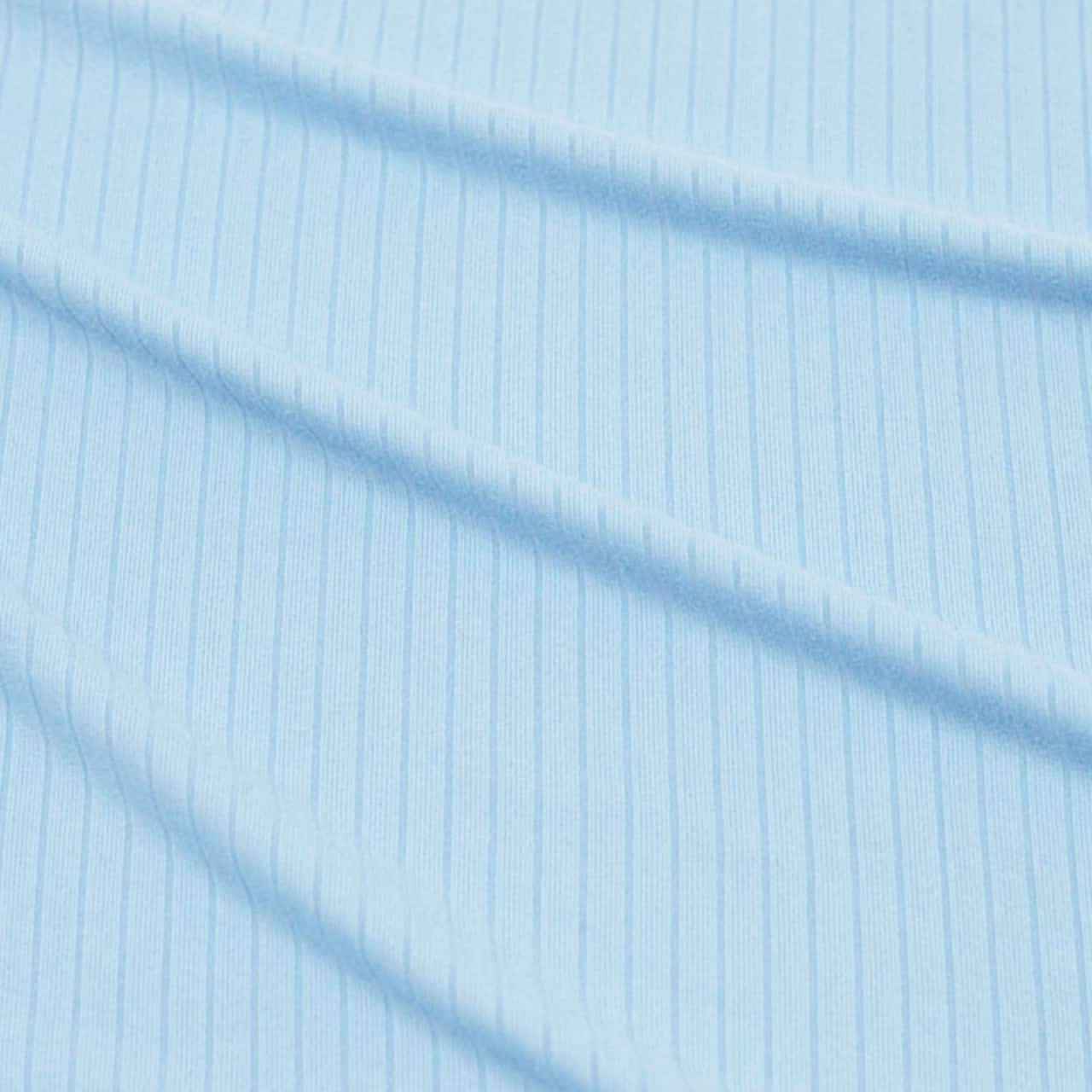 Fabric Merchants Polyester Blend Ribbed Fabric